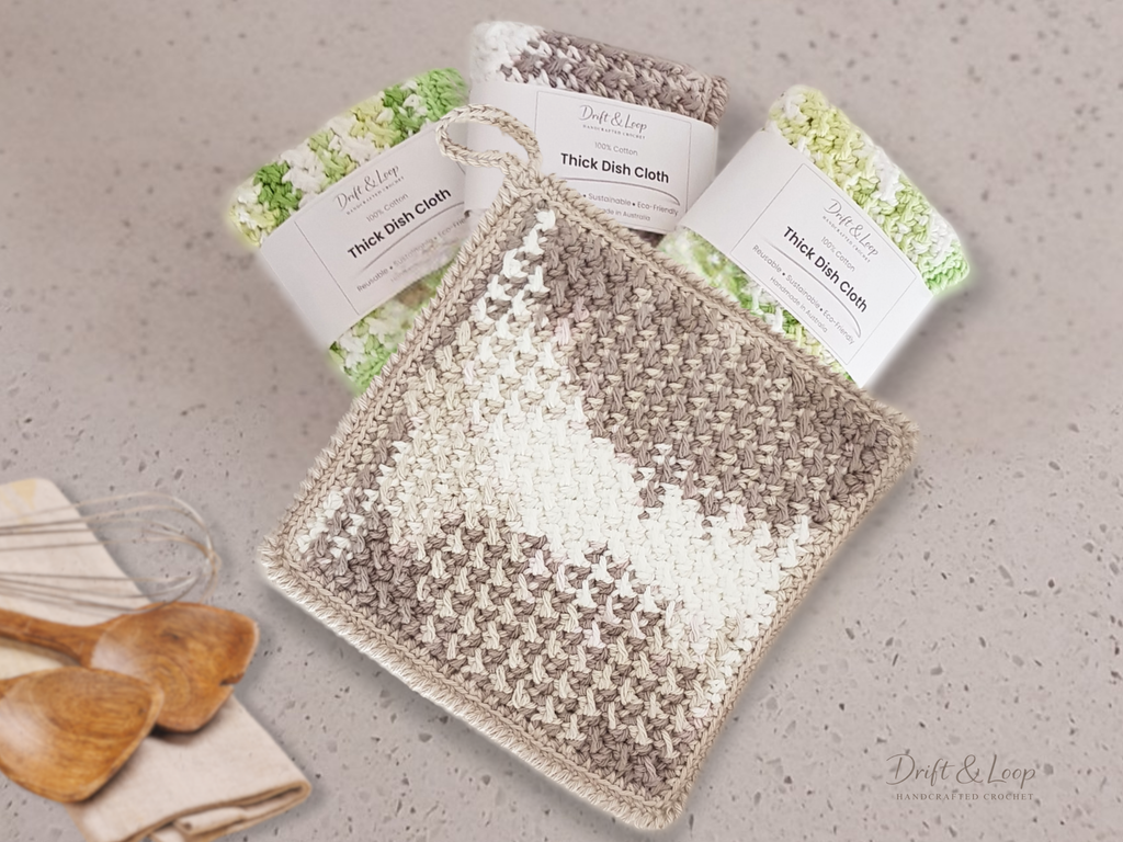 The Thick Crochet Dishcloth
