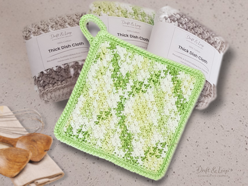 The Thick Crochet Dishcloth