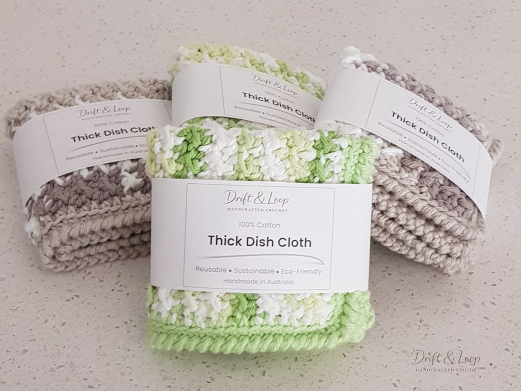The Thick Crochet Dishcloth