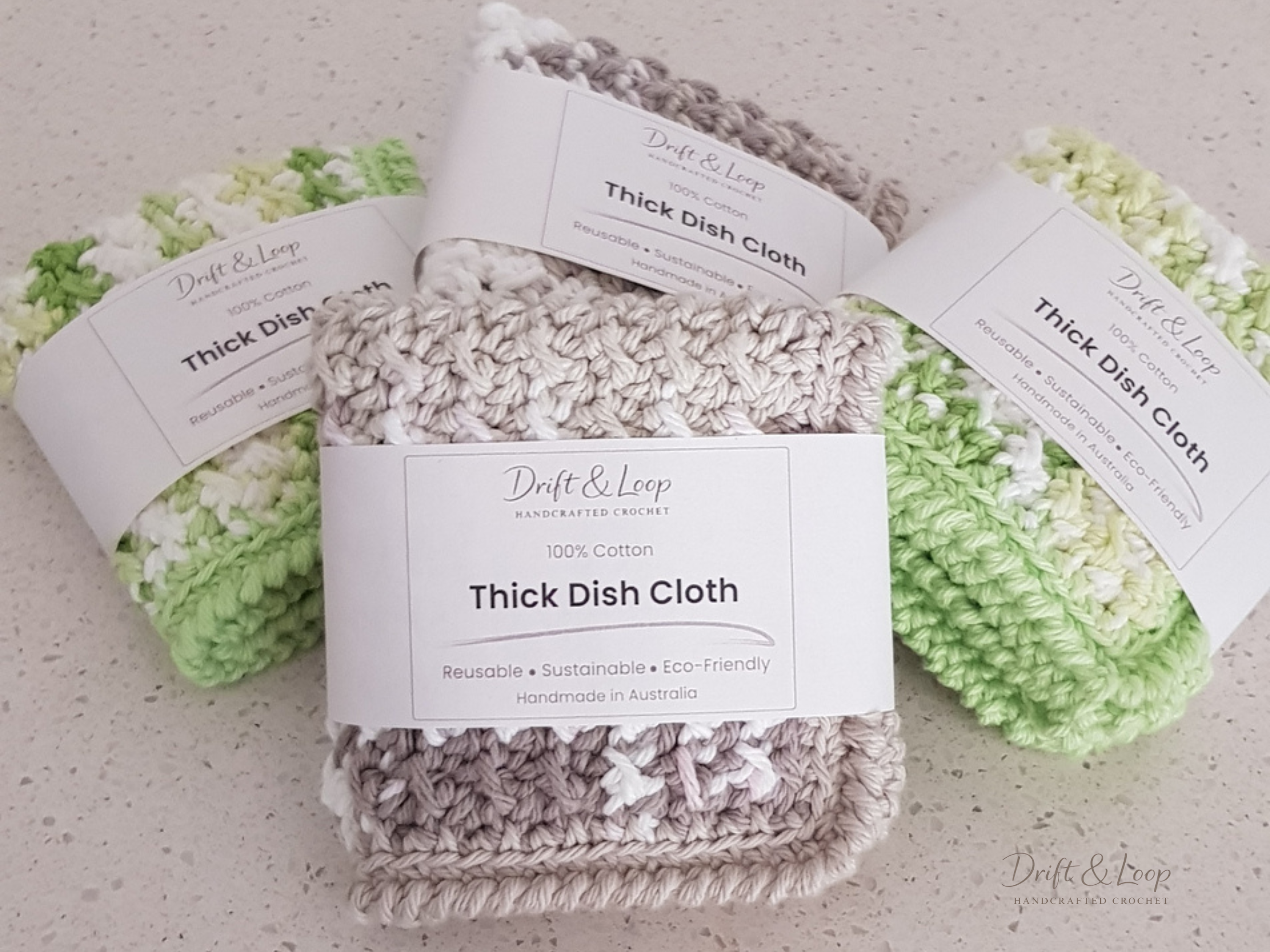The Thick Crochet Dishcloth