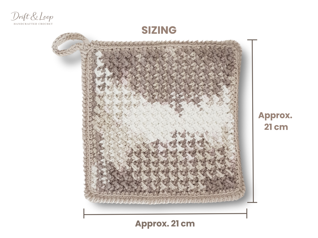The Thick Crochet Dishcloth
